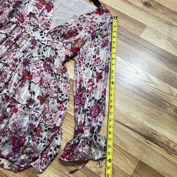 Free People Closer To The Heart Tiered Floral Dress Size XS - Picture 6 of 16